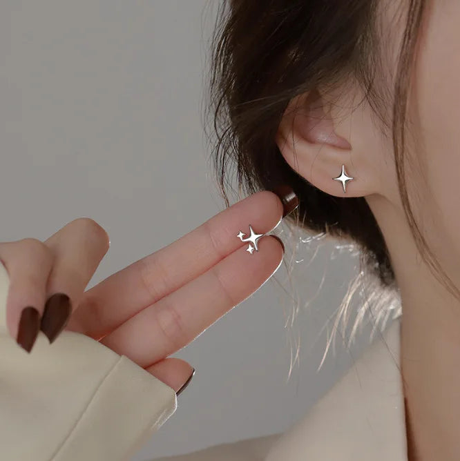 Silver Plated Metal Butterfly Ear Clips Without Piercing - TIMECRAFT