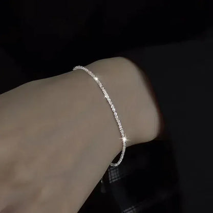 Sterling Silver Bracelet Partial Pearls Knots Bracelets
