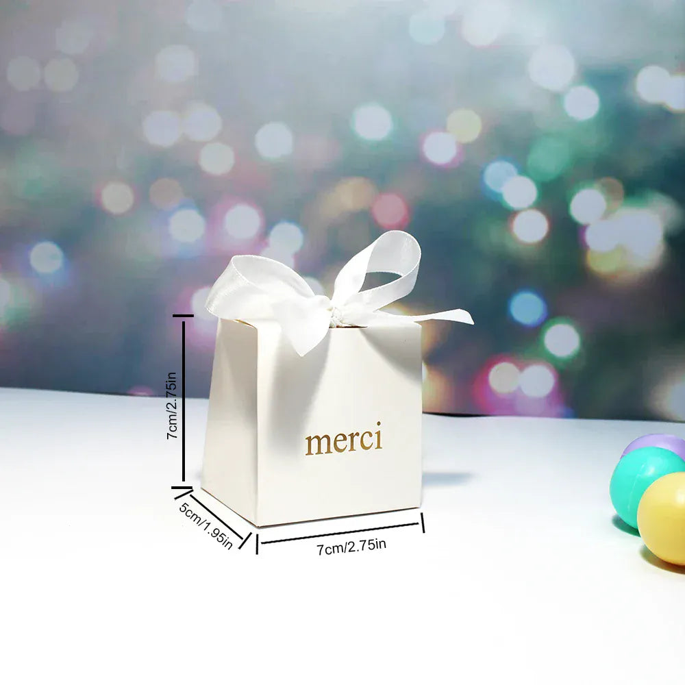 High-end Ins Wind Wedding candy box Jewelry bags