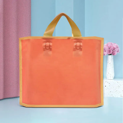 Custom logo frosted shopping bags plastic gift bags - TIMECRAFT