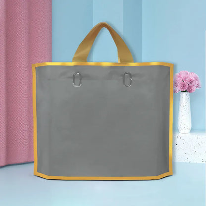 Custom logo frosted shopping bags plastic gift bags - TIMECRAFT